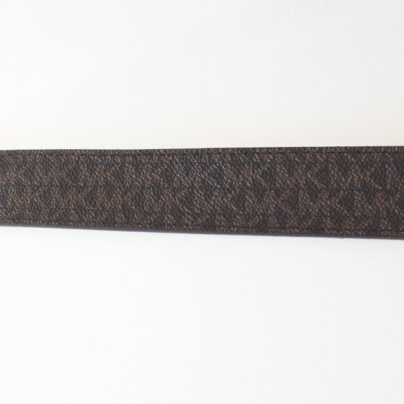 NWT MICHAEL Michael Kors brown & maroon brown reversible belt, XL - Picture 3 of 7